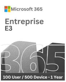 Microsoft 365 e3 License – 1 Year Plan