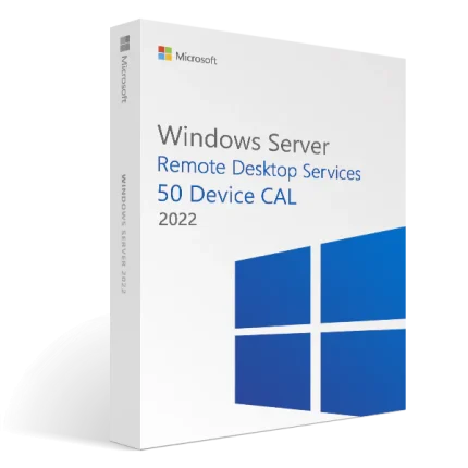 Windows Server 2022 RDS 50 Device CAL Digital License