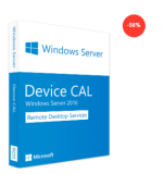 Windows Server 2016 Remote Desktop Services (RDS) – 50 Device CAL