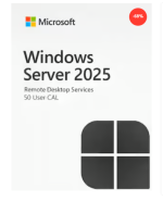 Windows Server 2025 Remote Desktop Services (RDS) – 50 User CAL