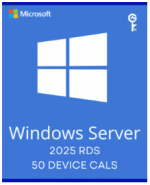 Windows Server 2025 Remote Desktop Services – 50 Device CALs Certificate