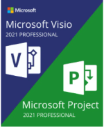 Project Professional + Visio Professional 2021 Activation key – Bundle